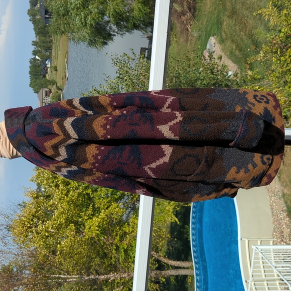 Vintage Rafaella Southwest coatigan M - Picture 6 of 15
